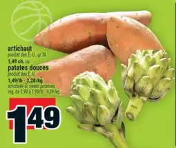 Super C artichaut patates douces offer