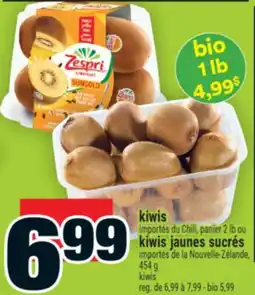 Super C kiwis, kiwis jaunes sucrés | kiwis offer