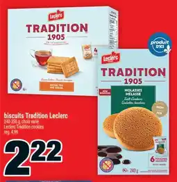 Super C biscuits Tradition Leclerc | Leclerc Tradition cookies offer