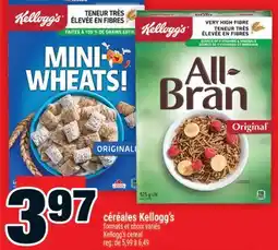Super C céréales Kellogg's | Kellogg's cereal offer
