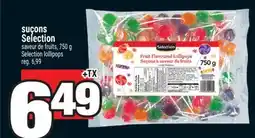 Super C suçons Selection | Selection lollipops offer
