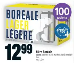 Super C bière Boréale | beer offer