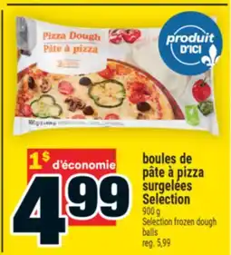 Super C boules de pâte à pizza surgelées Selection | Selection frozen dough balls offer