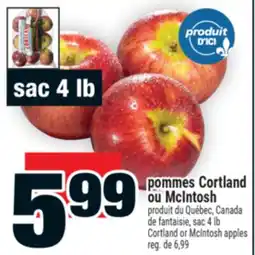 Super C pommes Cortland ou McIntosh | Cortland or McIntosh apples offer