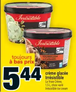 Super C crème glacée Irrésistible | Irrésistible ice cream offer