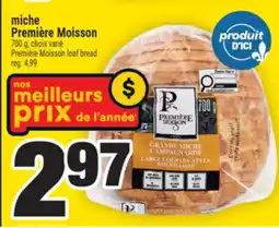 Super C miche Première Moisson | PremièreMoisson loaf bread offer