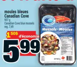 Super C moules bleues Canadian Cove | CanadianCove blue mussels offer