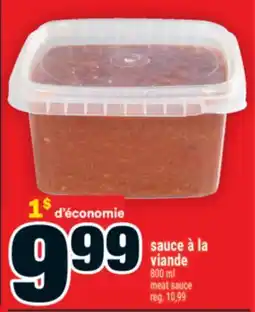 Super C sauce à la viande | meat sauce offer
