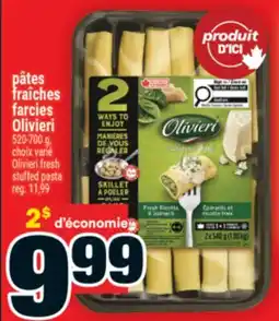 Super C pâtes fraîches farcies Olivier offer
