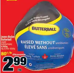 Super C jeune dindon Butterball | Butterball turkey offer