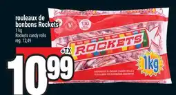Super C rouleaux de bonbons Rockets | Rockets candy rolls offer