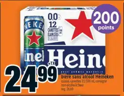 Super C bière sans alcool Heineken | non-alcoholic beer offer