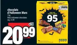Super C chocolats d'Halloween Mars | Mars Halloween chocolates offer