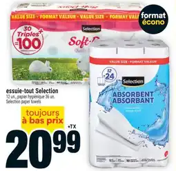 Super C essuie-tout Selection | Selection paper towels offer