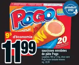 Super C saucisses enrobées de pâte Pogo | Pogo frozen breaded wieners offer