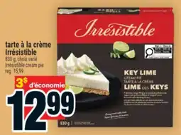 Super C tarte à la crème Irrésistible | Irrésistible cream pie offer