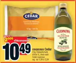 Super C couscous Cedar | Cedar couscous offer