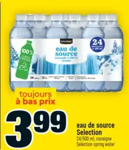 Super C eau de source Selection | Selection spring water offer