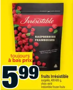 Super C fruits Irrésistible | Irrésistible frozen fruits offer