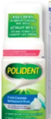 Familiprix POLIDENT Selected denture cleaners offer
