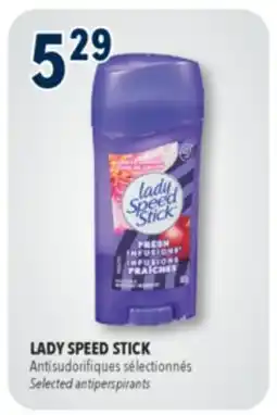 Familiprix LADY SPEED STICK Selected antiperspirants offer