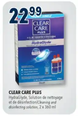 Familiprix Clear Care Plus twin pack cleaning and disinfecting solution for contact lenses offer