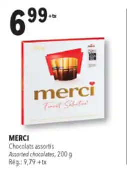 Familiprix MERCI Assorted chocolates offer
