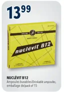 Familiprix Robert & Carrière Nuclévit B12 Oral Solution - Ampoules offer