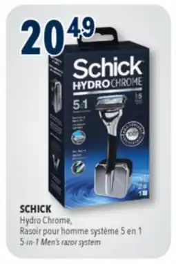 Familiprix SCHICK Hydro Chrome offer