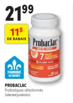 Familiprix PROBACLAC Selected probiotics offer