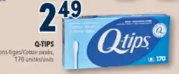 Familiprix Q-tips cotton swabs 170un offer