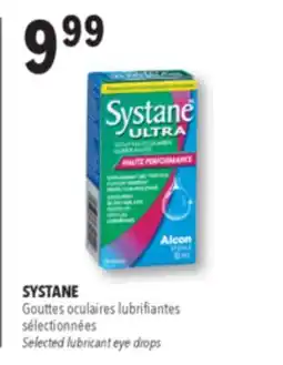 Familiprix Systane Ultra high performance lubricant eye drops offer