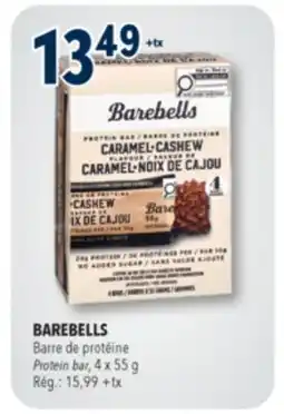 Familiprix Barebells protein bar Caramel & Cashew offer