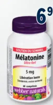 Familiprix Webber Naturals Melatonin Cherry Pomegranate gummies offer