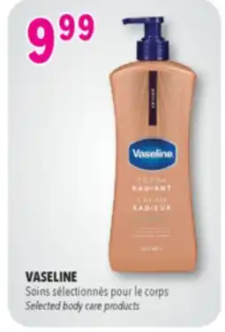 Familiprix Vaseline Intensive Care cocoa radiant lotion offer