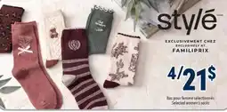 Familiprix STYLÉ, Selected women's socks … offer