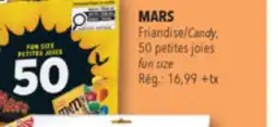 Familiprix Mars Fun Size 50 assorted candies offer