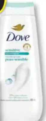 Familiprix Dove hypoallergenic body wash sensitive skin offer