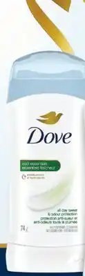 Familiprix Dove Antiperspirants offer