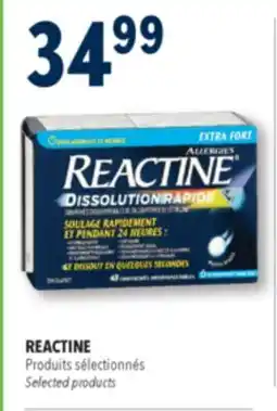 Familiprix Reactine extra strength allergy mixed berry dissolving tablets 48un offer