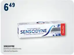 Familiprix SENSODYNE Selected toothpastes offer