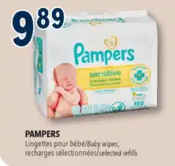 Familiprix PAMPERS Baby wipes offer