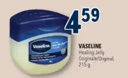 Familiprix Vaseline Original Healing Jelly for dry skin offer