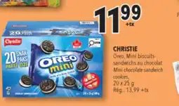 Familiprix CHRISTIE, Oreo, Mini chocolate sandwich cookies offer