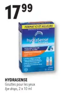 Familiprix HydraSense Advanced eye drops offer