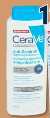 Familiprix CERAVE Shampooing 355ml or Conditioner, 266ml offer