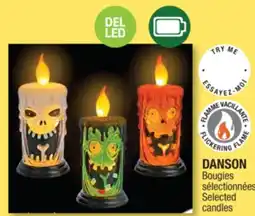 Jean Coutu DANSON Selected candles offer