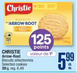 Jean Coutu CHRISTIE Arrow-Root Selected cookies offer