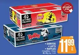 Jean Coutu DORITOS, LAY'S, RUFFLES Chips offer