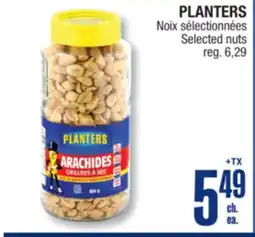 Jean Coutu PLANTERS Selected nuts offer